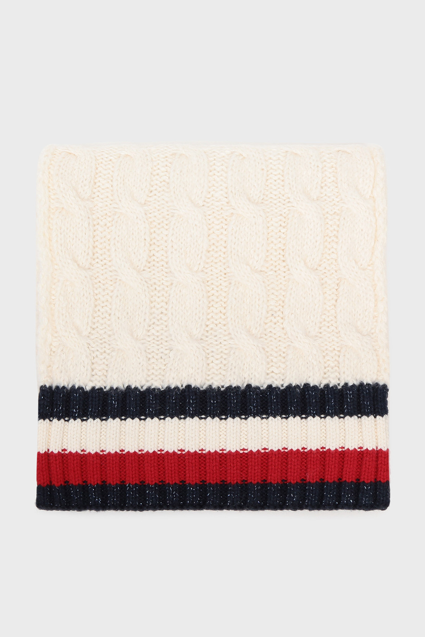 

Женский бежевый шарф CABLE KNIT Tommy Hilfiger OS AW0AW07381