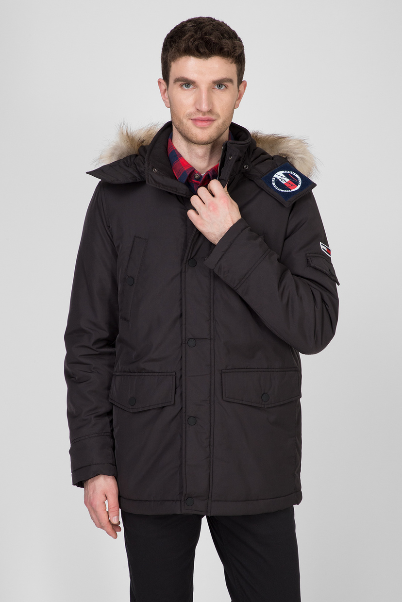 

Мужская черная парка TJM TECH PARKA Tommy Hilfiger XXL DM0DM06907