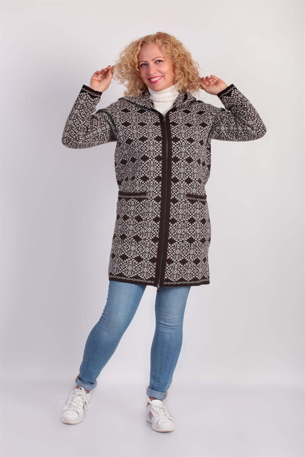 

Кардиган NITA Л 689-18 шоколад,  р, Кардиган NITA Л 689-18 шоколад, 46 р.