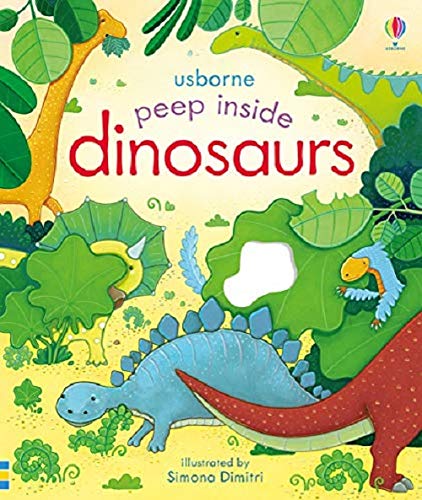 

Книга на английском языке Peep Inside Dinosaurs от автора Anna Milbourne и издательства Usborne Publishing Ltd из Великобритании