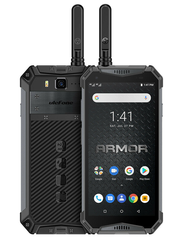 

UleFone Armor 3WT 6/64 Gb black IP68, NFC, РАЦИЯ