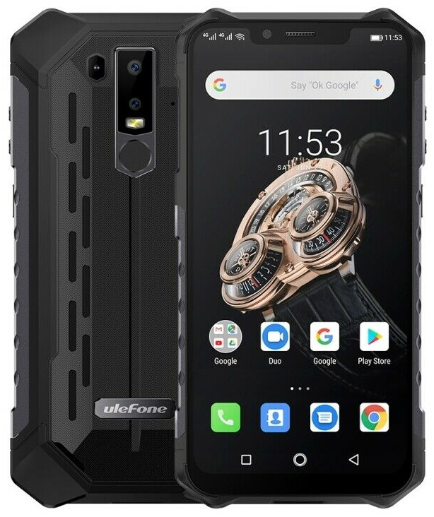 

UleFone Armor 6S 6/128 Gb black IP68, NFC