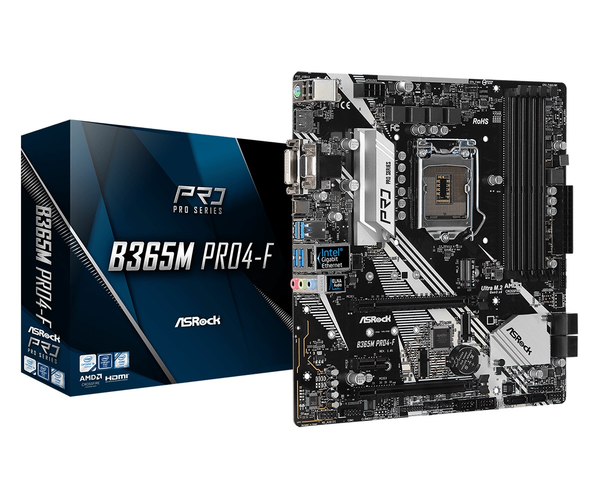 

Материнская плата ASRock B365M Pro4-F Socket 1151