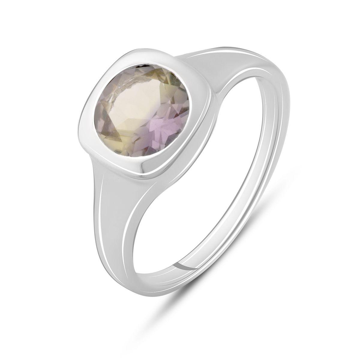 

Серебряное кольцо SilverAlex с аметрином nano 1.663ct 17 размер