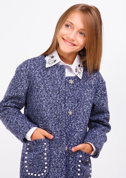 

Пальто Sofia Shelest Кэри ПТ0583 164 см Синий