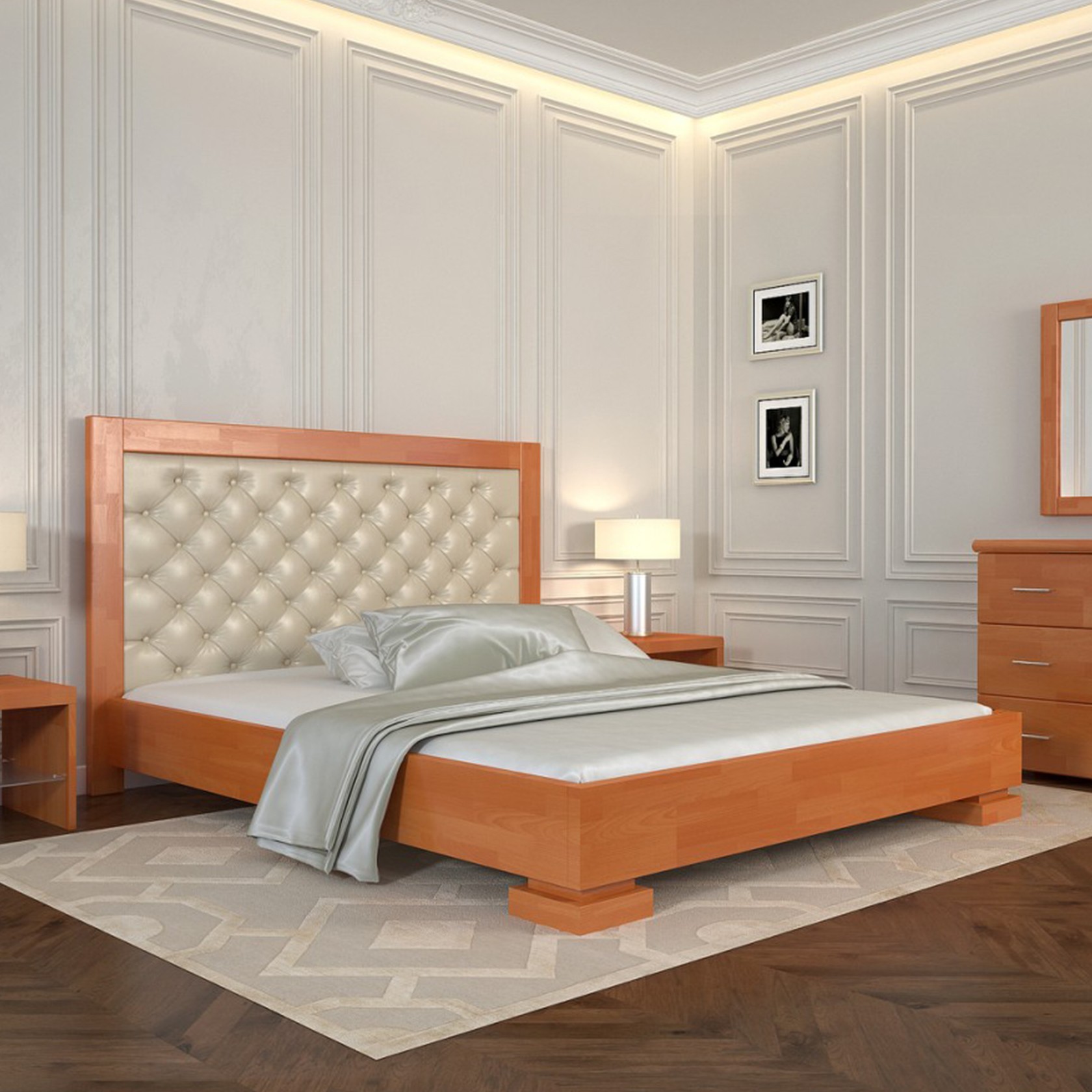 

Кровать Подиум (Arbor Drev) Ольха 180х200 см 71119_20