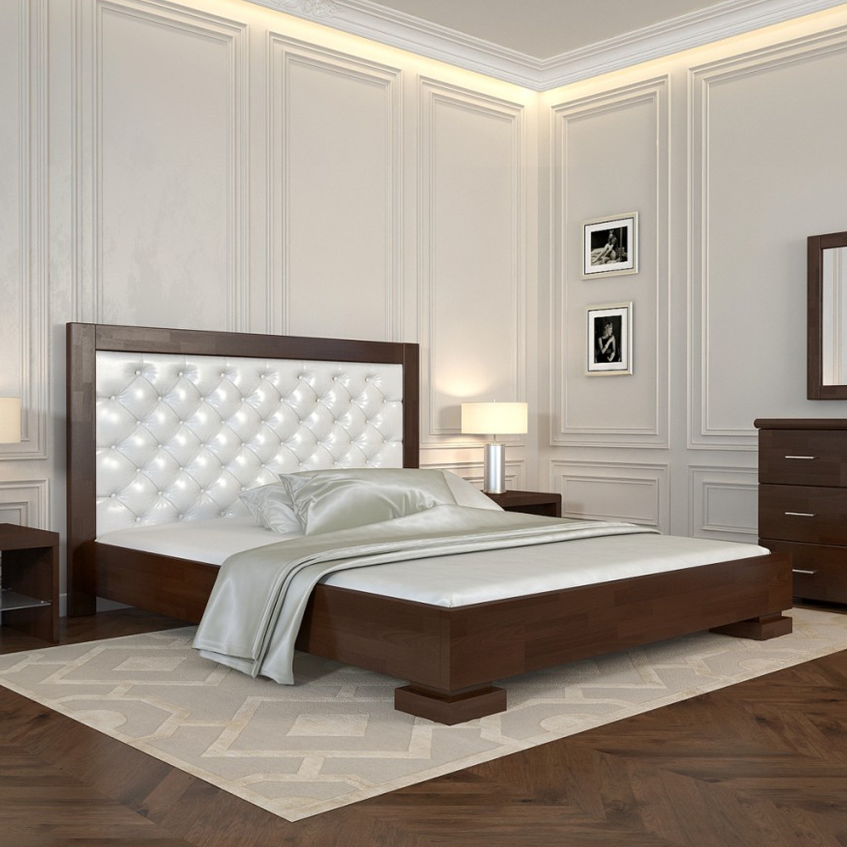 

Кровать Подиум (Arbor Drev) Темный орех 180х200 см 71119_22