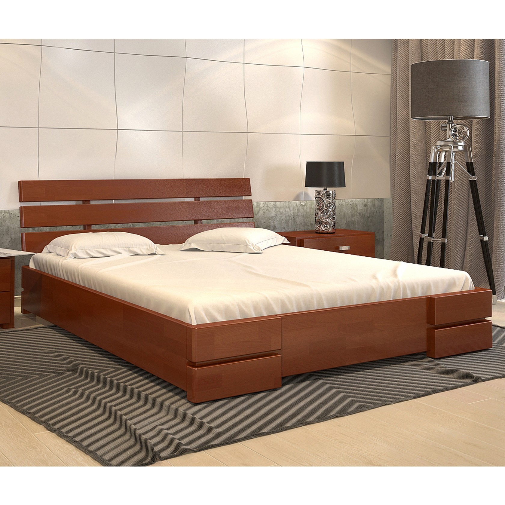 

Кровать Дали Люкс (Arbor Drev) Яблоня Локарно 160х200 см 71108_21