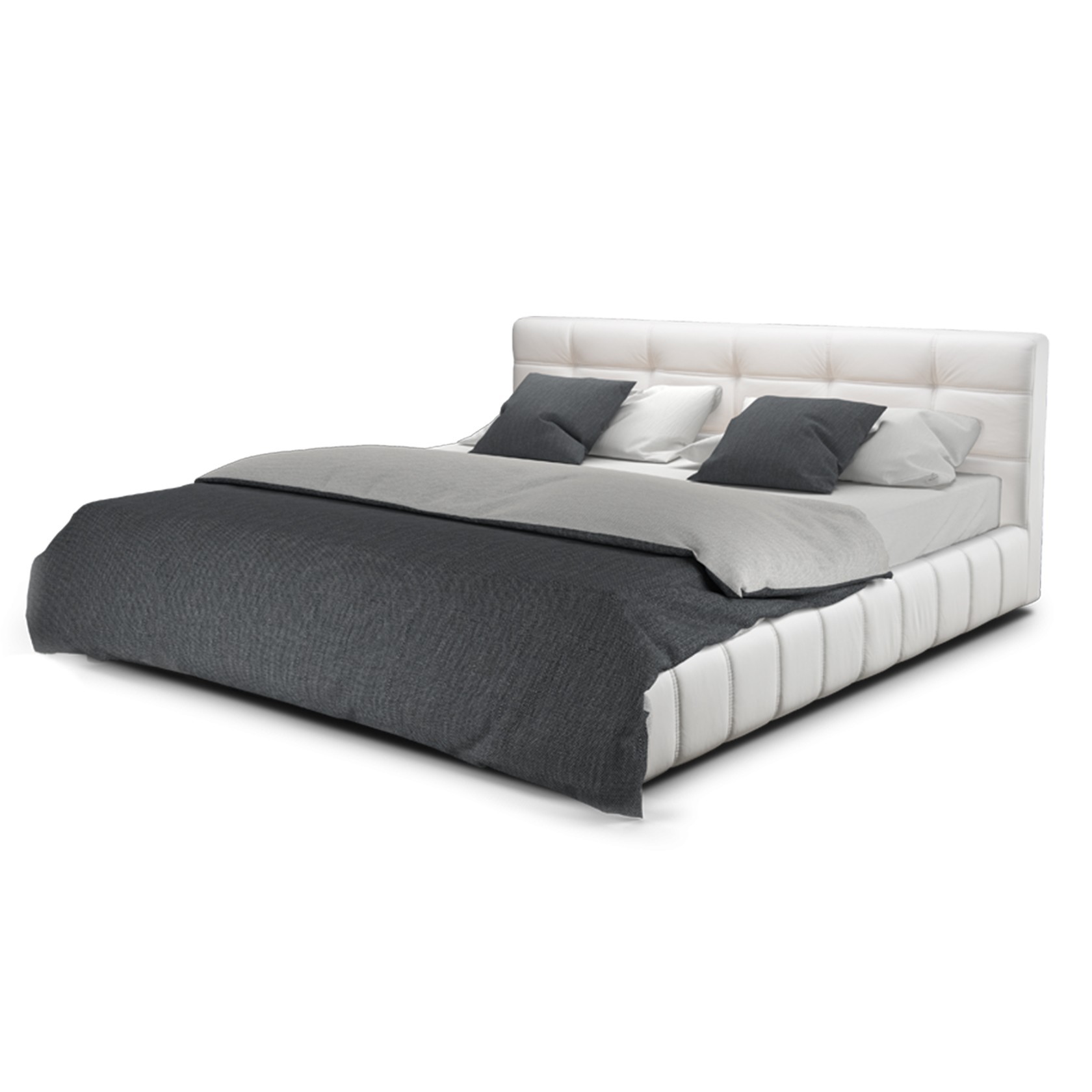 

Кровать Эван (DLS) Белая 140х200 см 061321_01