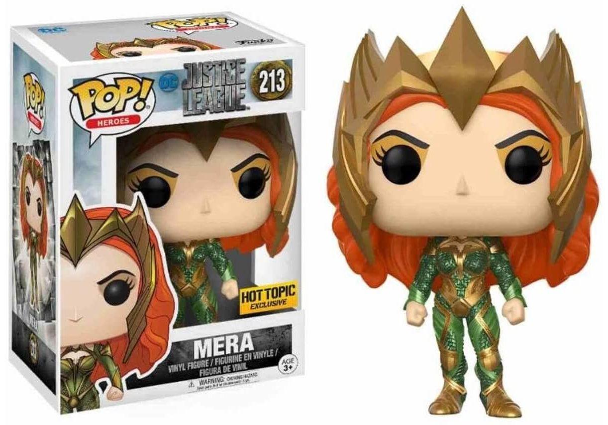 

Фигурка Funko Pop Фанко Поп Лига Справедливости Мера Justice League Mera 10 см JL M 213