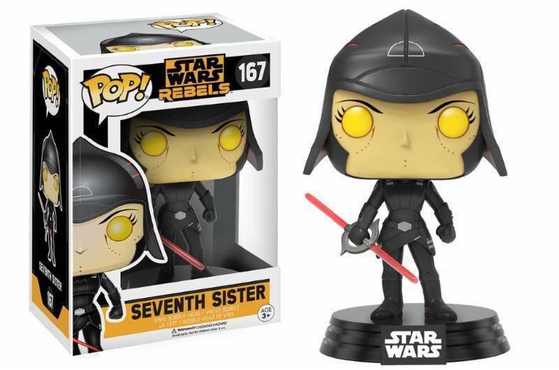 

Фигурка Funko Pop Фанко Поп Seventh Sister Седьмая сестра Star Wars Звёздные войны: Повстанцы 10см SW SS167