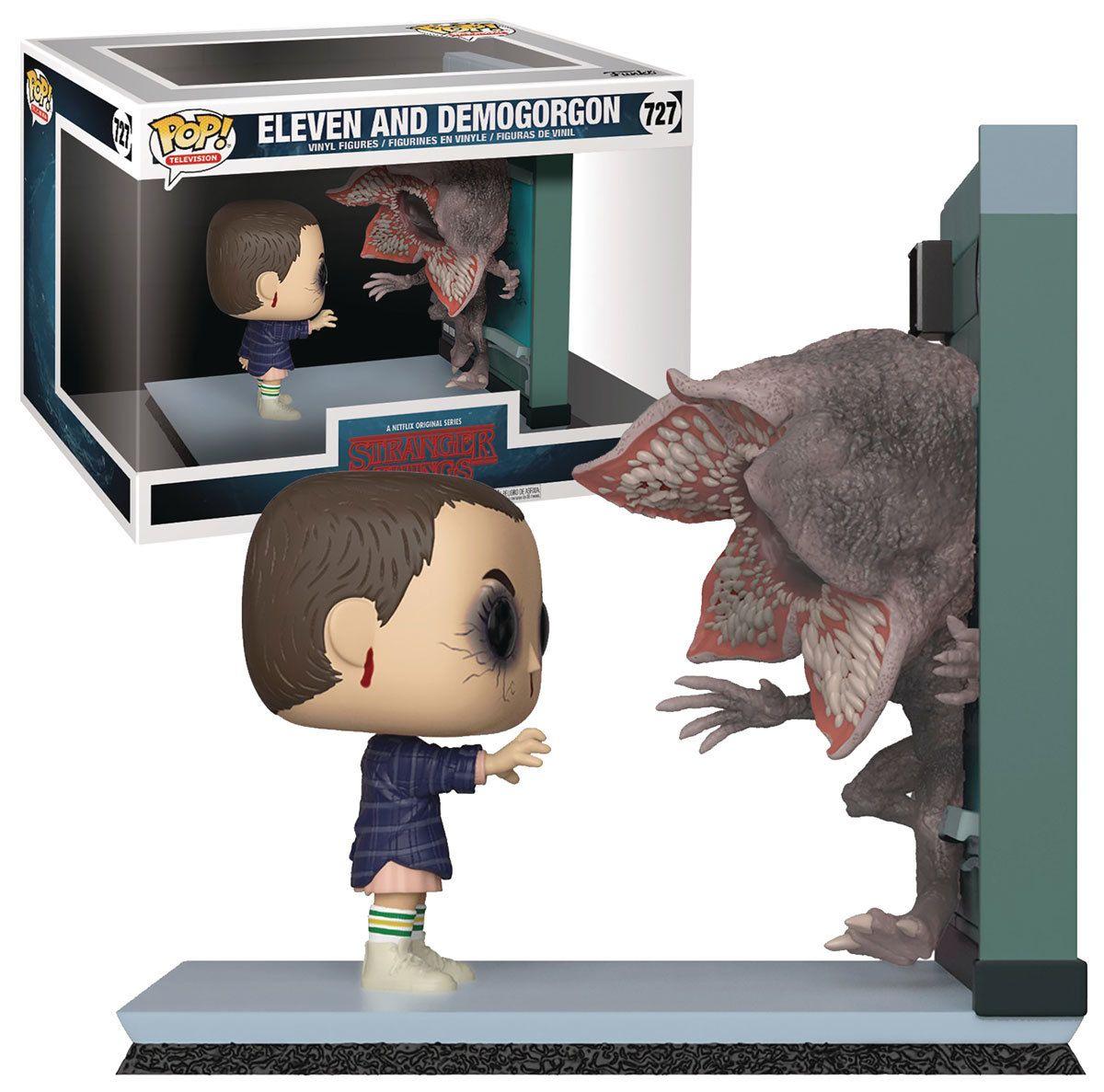 

Фигурка Funko Pop Фанко Поп Очень странные дела момент из фильма Одиннадцать и Демогоргон 10 см ST ED 727