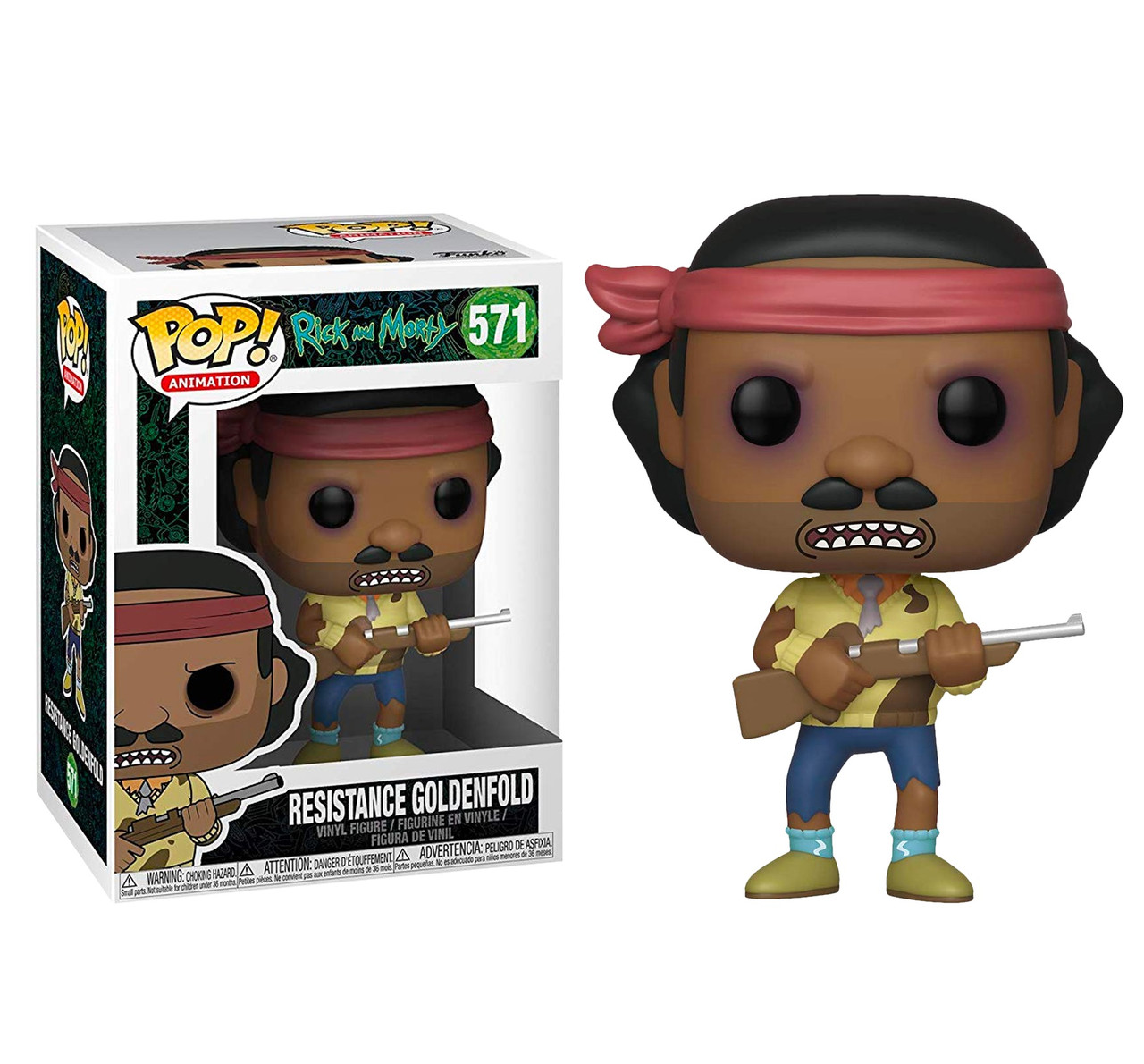 

Фигурка Funko Pop Фанко Поп Рик и Морти Мистер Голденфольд Resistance Goldenfold 10 см RM RG 571