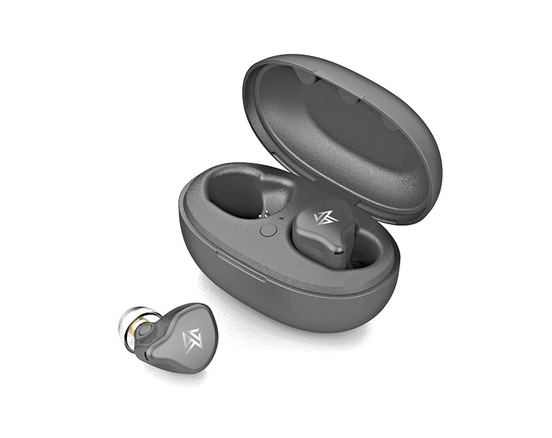 

Беспроводные Bluetooth наушники KZ S1 с поддержкой AAC (Серый)