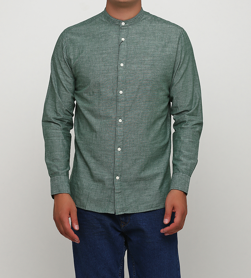 

Рубашка Selected 16066631-DARK-GREEN S зеленый