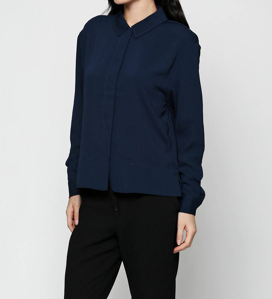 

Блуза And Less 5516005-Blue-nights 40 синий