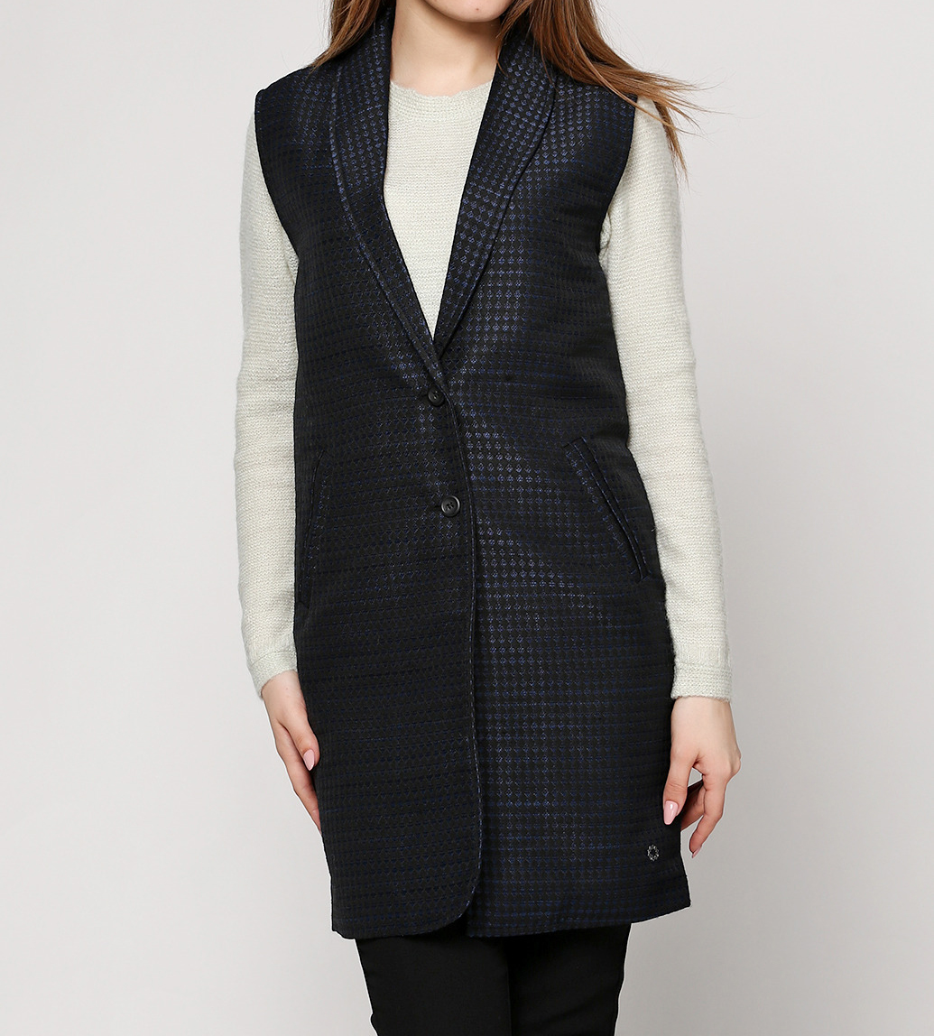 

Жилет Numph 7416920-Dress-Blues  синий, Жилет Numph 7416920-Dress-Blues 34 синий