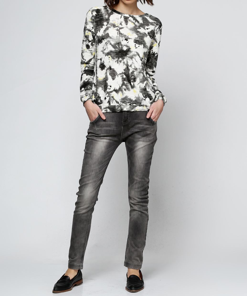 

Джинсы Numph 7115501-GREY-DENIM 31 серый