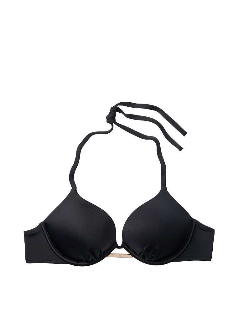 

Верхняя Часть Купальника Victoria’s Secret Топ с эффектом пуш-ап на 2 чашки Bali Bombshell 75C Черный (9029)