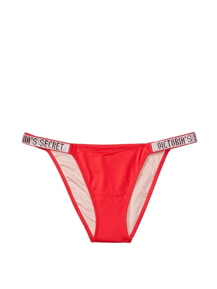

Нижняя Часть Купальника Плавки бикини Barbados с ремешками Shine Victoria's Secret S Красный (9032)