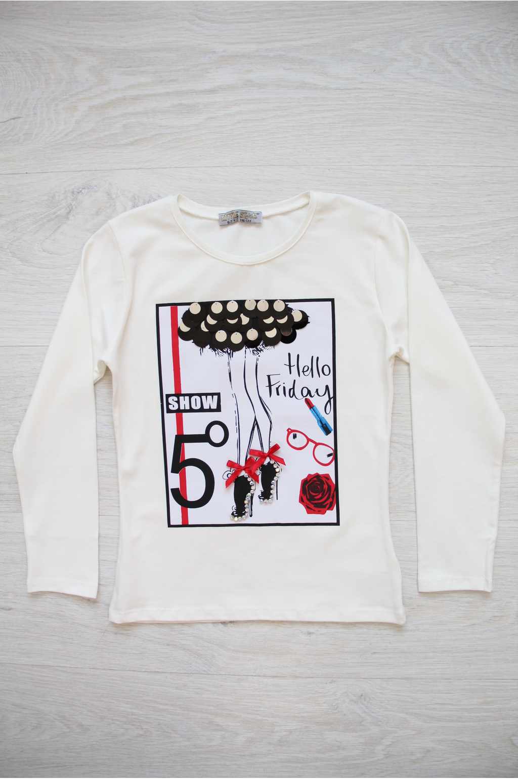 

Реглан Little Star 140 см Белый