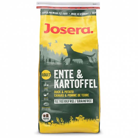 

Сухой корм для собак всех пород Josera Ente & Kartoffel 15 кг