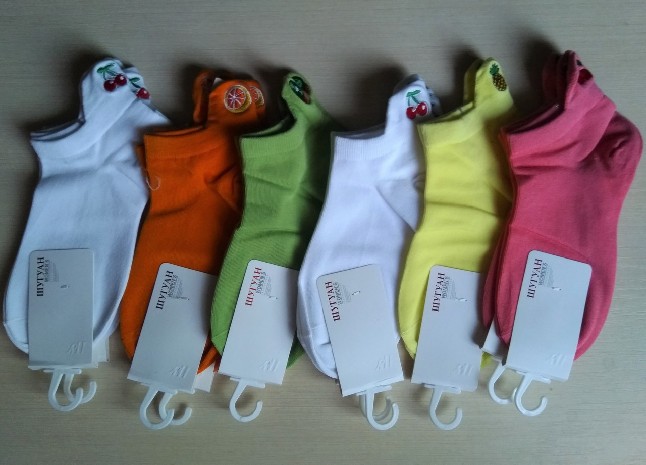 

Женские носки Шугуан хлопок - разноцветные с узором 10 шт, Женские носки Шугуан хлопок 37-40 разноцветные с узором 10 шт