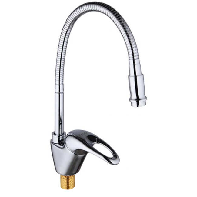 

Смеситель для кухни с гибким изливом Frap F4303-1