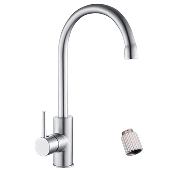 

Смеситель для кухни Frap H52 F4052 алюминиевый