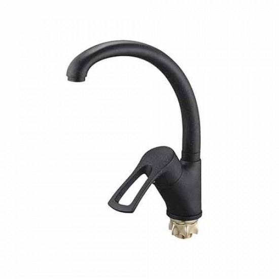 

Смеситель для кухни Wezer YUB4-181-BLACK черный