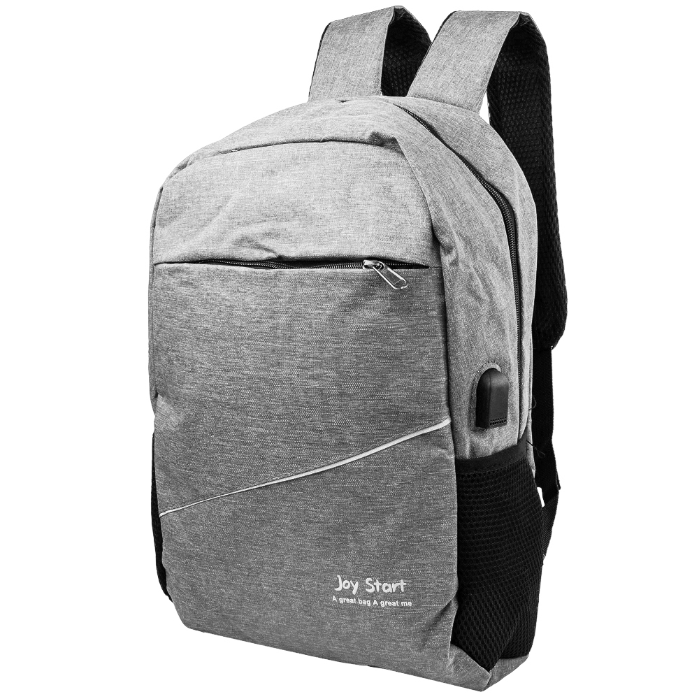 

Мужской смарт-рюкзак с отделением для ноутбука Valiria Fashion Серый (ТсDETAM007-9-1)