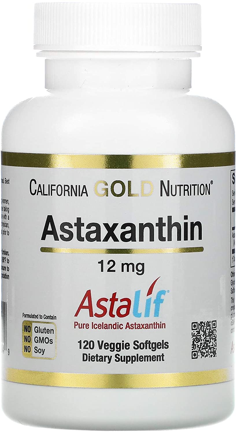 

Специальный продукт California Gold Nutrition Astaxanthin 120 капсул (4384303673)