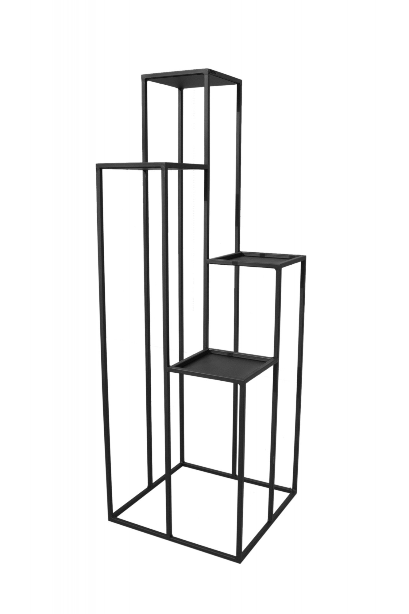 

Подставка для цветов K385 loft 97 см угловая Черная