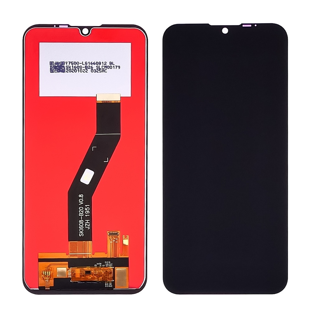 

Дисплей для Motorola E6S с чёрным тачскрином