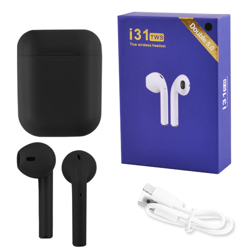 

Беспроводные наушники Wireless i31 tws в кейсе черные 8040