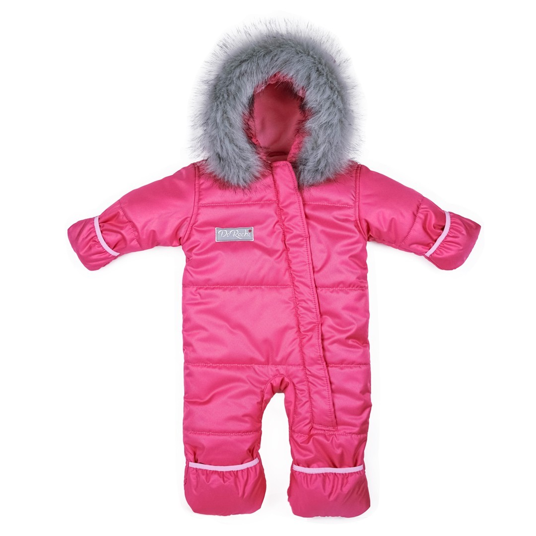 

Зимний комбинезон DoRechi Discoveri Pink Fur 68-74 см Розовый с опушкой (1899/68)