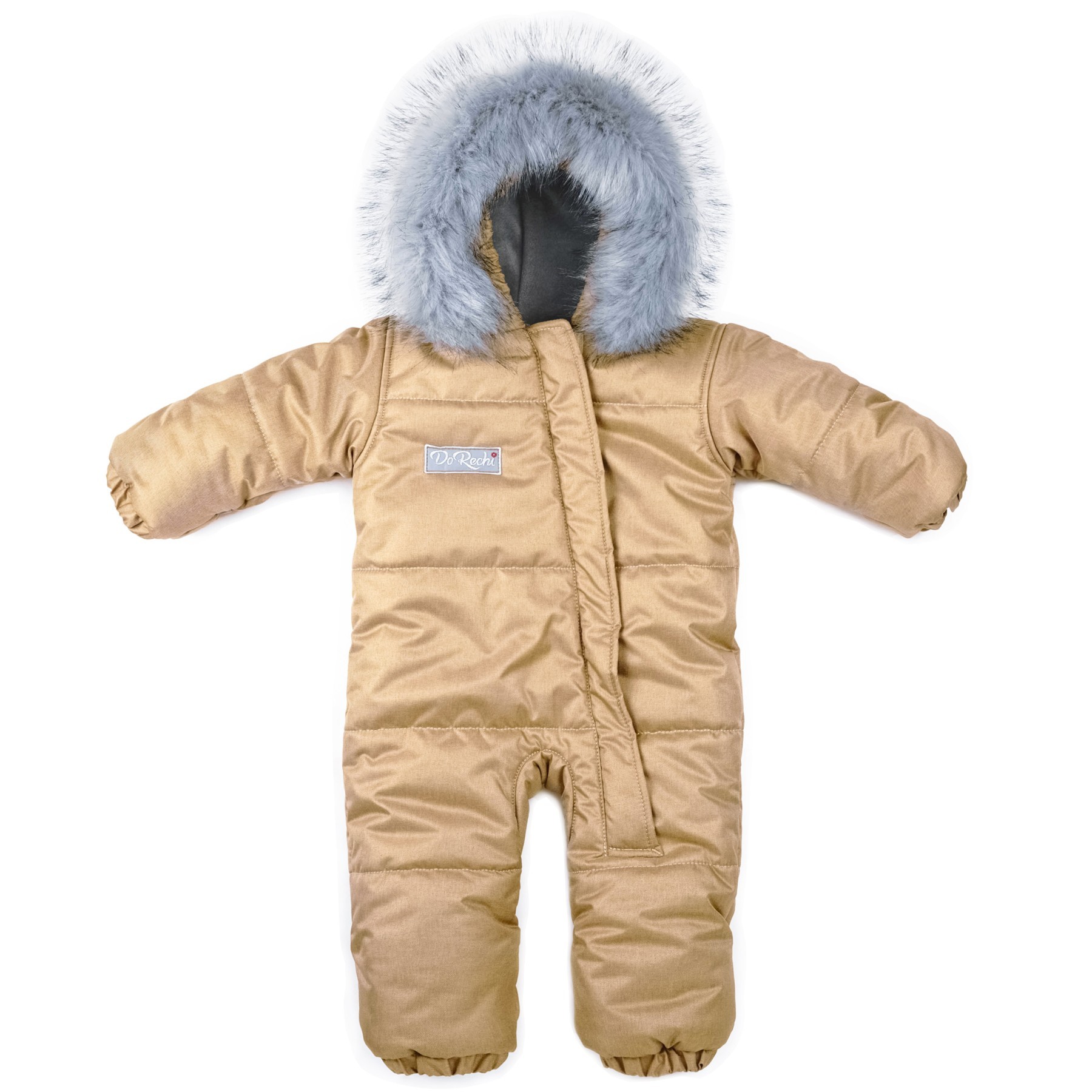 

Зимний комбинезон DoRechi Discoveri Beige Fur 74-80 см Бежевый с опушкой (1897/74)