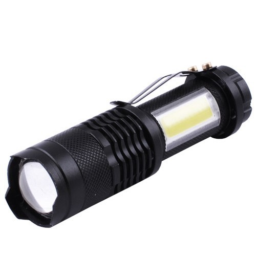 

Фонарь диодный Hoz 8468-XPE+COB, 1x14500/1xAA MVT-00000020818 (NAT03441)