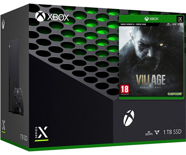 

Microsoft Xbox Series X 1Tb + Resident Evil: Village (русская версия)