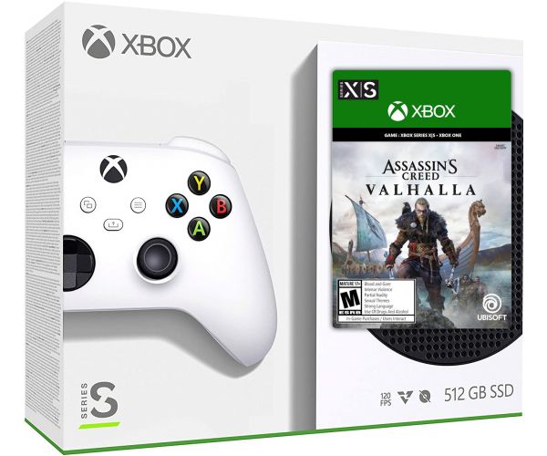 

Microsoft Xbox Series S 512Gb + Assassin’s Creed Valhalla\Вальгалла (русская версия)