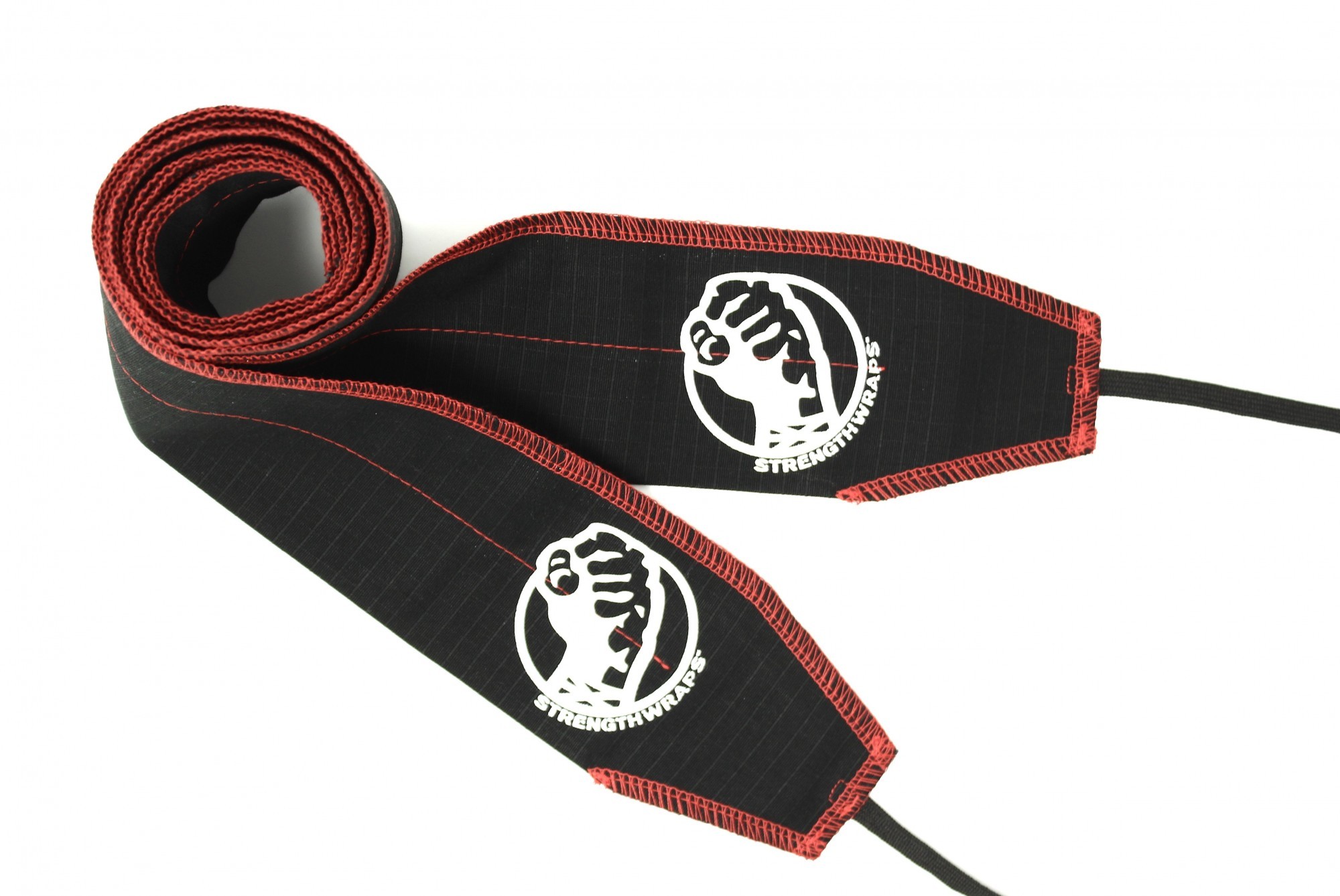 

Кистевые бинты на запястье Strength Wraps Черно-оранжевые (пара) для кроссфита