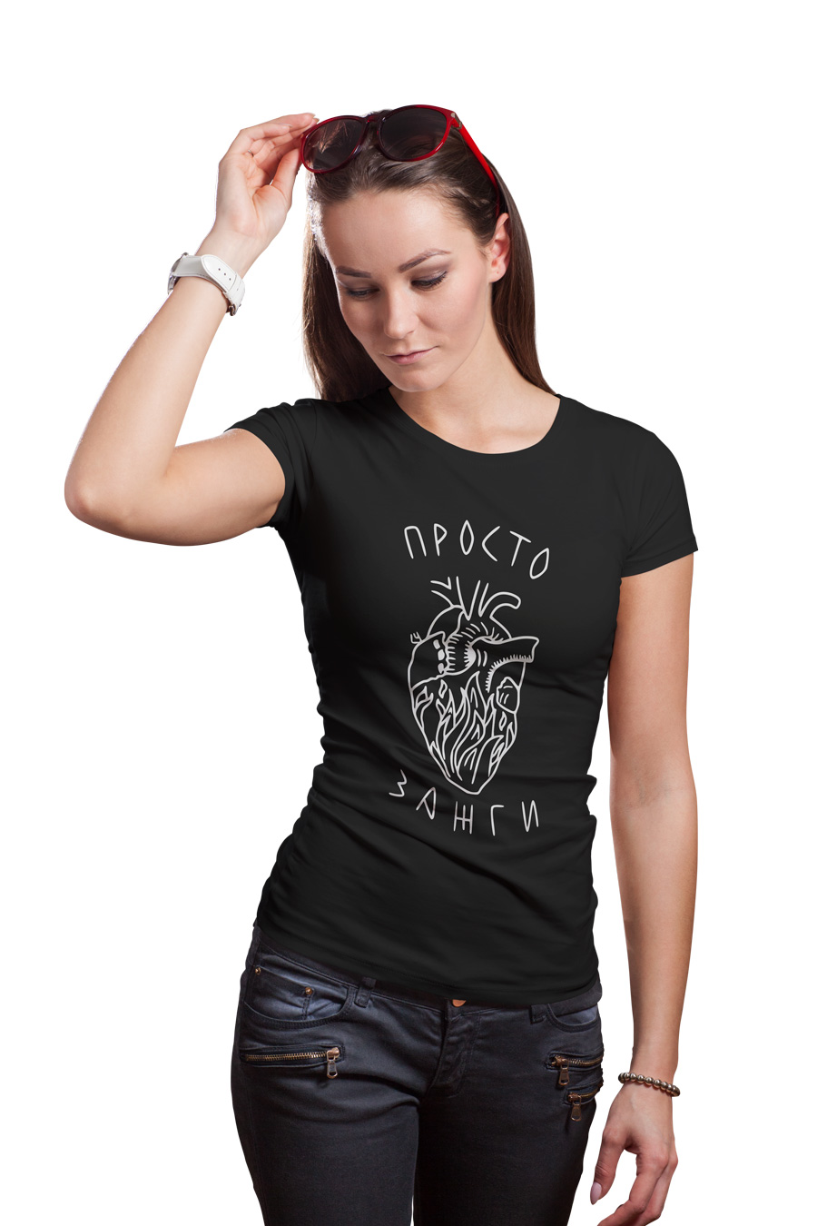 

Футболка OWEAR с Надписью 5006-W-BK XXL Черный