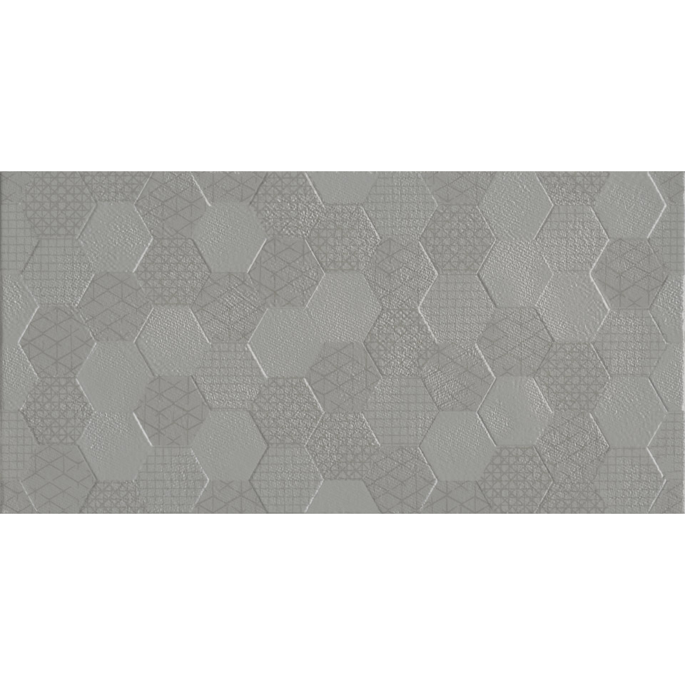 

Плитка Kale Grafen RM 8299 Hexagon Grey 30х60 см 30*60 см