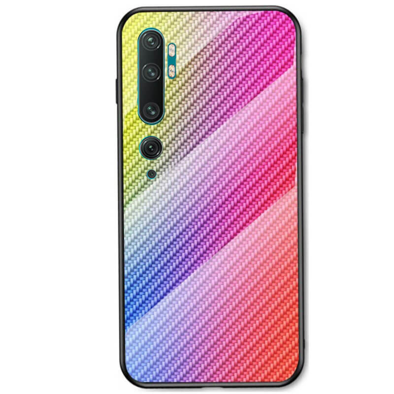 

TPU+Glass чехол Epik Twist для Xiaomi Mi Note 10 Сиреневый