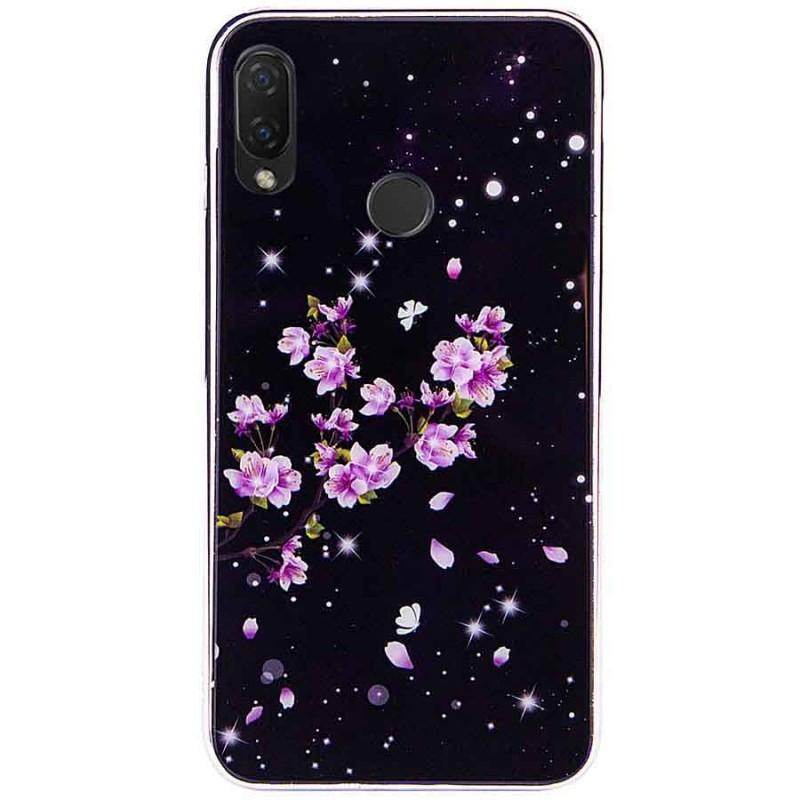 

TPU+Glass чехол Epik Fantasy с глянцевыми торцами для Xiaomi Redmi 7 Цветение