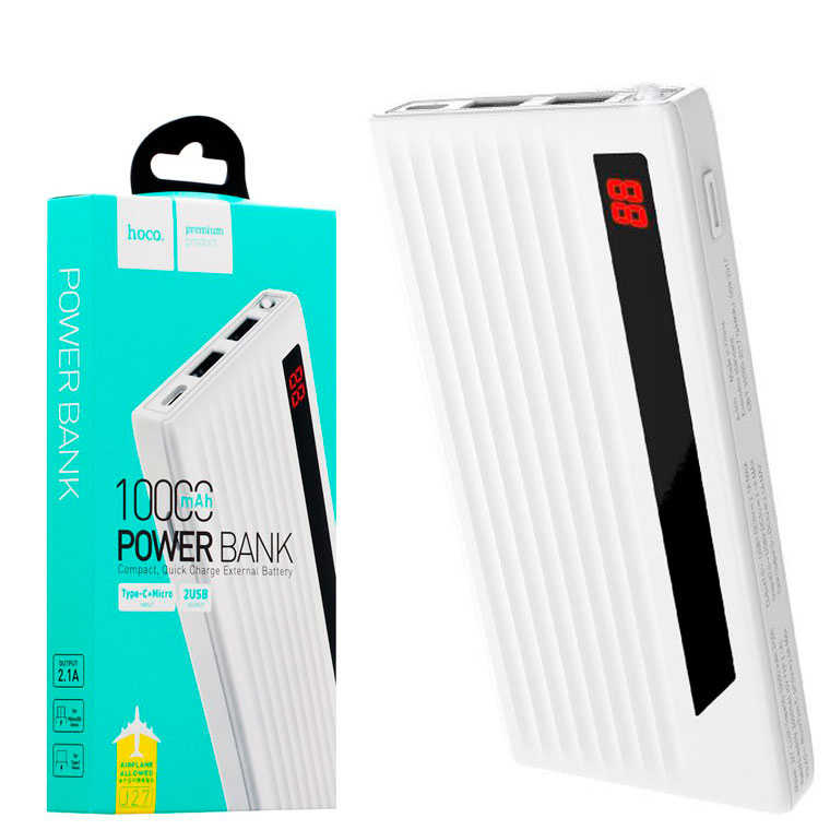 

Power Bank Hoco J27 Treasure 10000 mAh Original белый