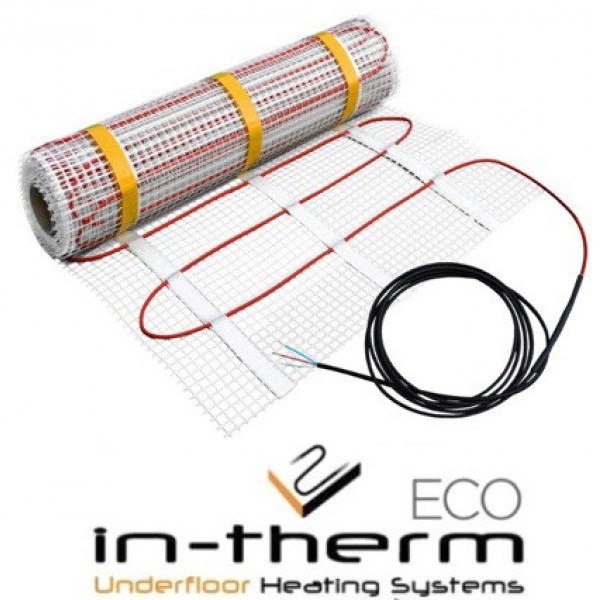 

Нагревательный мат In-Therm Eco 2.9 кв.м, 475 Вт под плитку