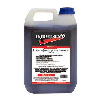 

Суперпластификатор для теплого пола Hormusend HLV-75 10 л