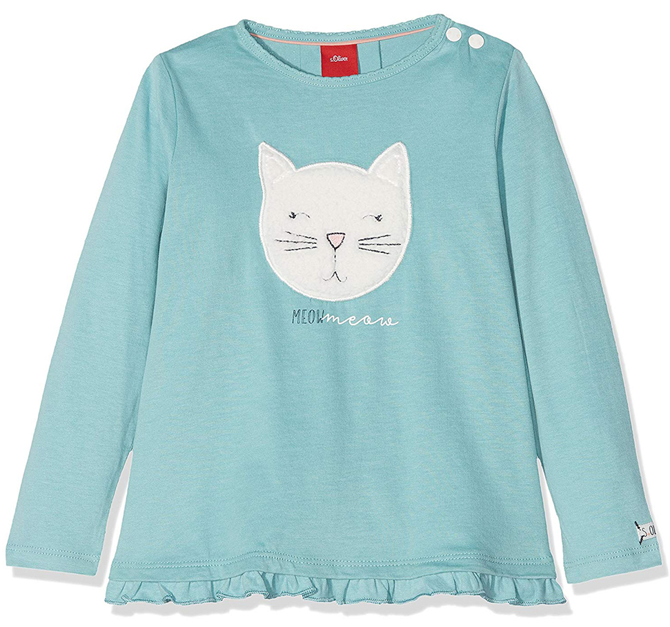 

Футболка с длинными рукавами s.Oliver so03200082 68 см Бирюзовая (2000000325620)