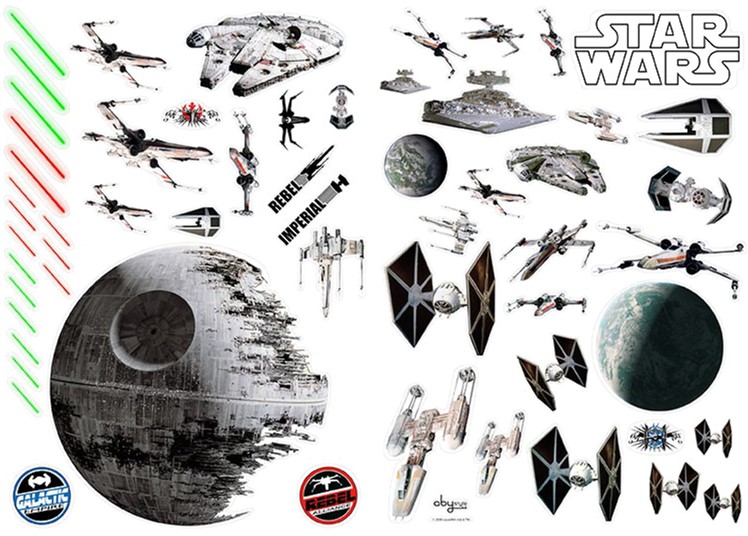

Наклейки ABYstyle Star Wars - Battleships блистер 100х70 см (ABYDCO058_B)